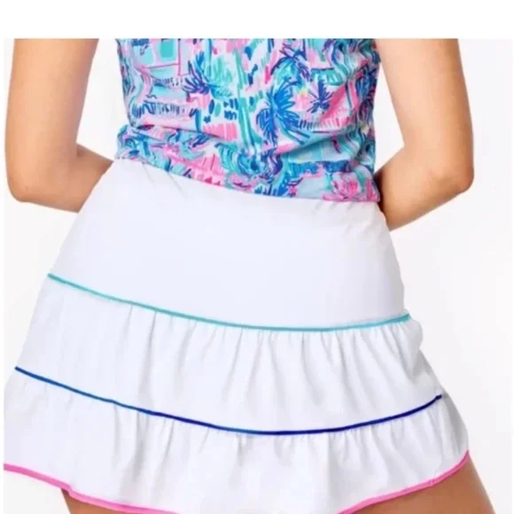 Lilly Pulitzer Peachy Skort UPF 50+ - Picture 2 of 8